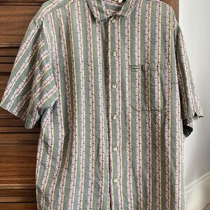Columbia Multicolor Striped Men's Shirt